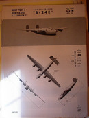 TRAINING POSTER OF THE CONSOLIDATED B-24 E