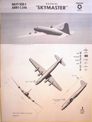 1943 TRAINING POSTER OF A DOUGLAS SKYMASTER