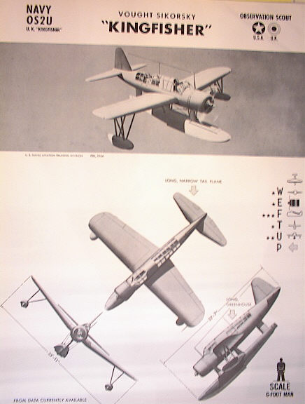 TRAINING POSTER OF A VOUGHT SIKORSKY