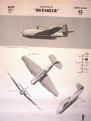 TRAINING POSTER OF A GRUMMAN 'AVENGER' 1942