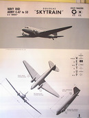 TRAINING POSTER OF A DOUGLAS 'SKYTRAIN' 1943