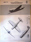 TRAINING POSTER OF A REPUBLIC THUNDERBOLT