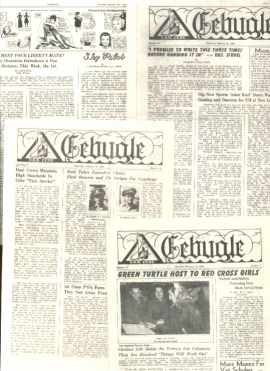 CEBU 3 CeBugle 1/1946 Cartoons Photos More