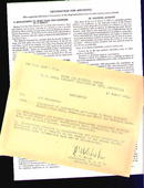 FORRESTAL Sec'y of Navy Signature & Others