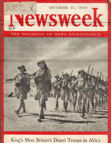 British Troops in Africa Newsweek Dec 23 1940
