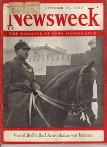 Newsweek Sept 25 1939 Voroshiloffs Red Army