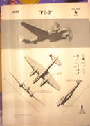 1944TRAING POSTER OF 'PE-2'ATTACK BOMBER