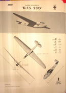 1944 TRAING POSTER OF 'D.F.S.230'GLIDER PLANE