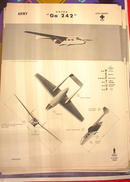 1942 TRAING POSTER OF 'Go 242'GLIDER TRANSPOT