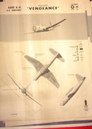 1942 TRAING POSTER OF ' ARMY A-31'DIVE BOMBER