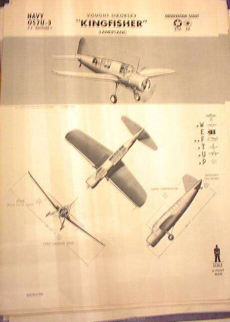 1942TRAING POSTER OF'0S2U-3'OBSERVATION SCOUT