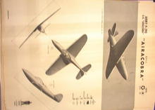 1942 TRAING POSTER OF 'P-39 E'FIGHTER PLANE
