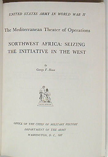 NW Africa Seizing the Initiative 1957 US Army