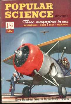 Popular Science 1/1941 WWII Dive Bombers
