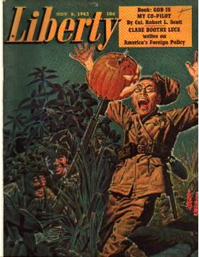 Liberty 11/6/43 Holloween WWII; Claire B Luce