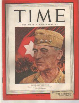 TIME 1/29/1945 General Krueger 6th Army