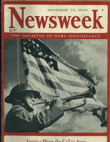 Newsweek, America Hears Call to Arms, 9/30/40