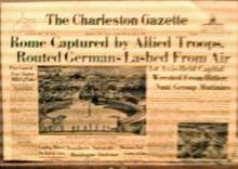 Charleston Gazette 6/5/44 Allies Capture Rome