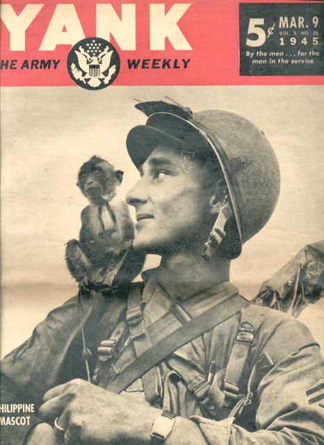 Yank,The Army Weekly/Mar.9'45/Bridge Bombing
