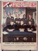 Allied Invasion Gen.Ike & Staff 5/1944 photo