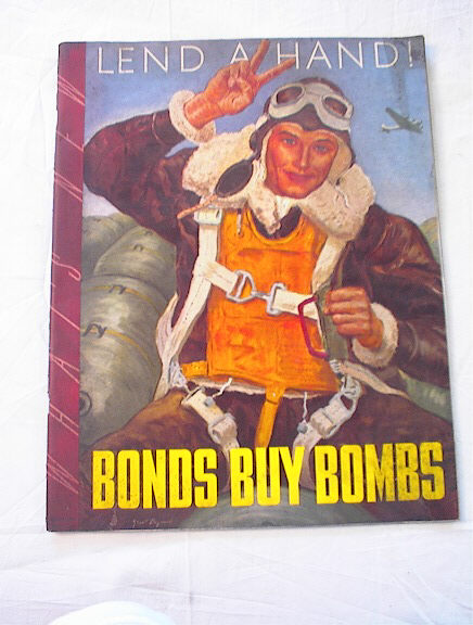 January,1943 Bonds Buy Bombs magazine