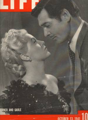 LIFE 10/23/41 TURNER & GABLE in
