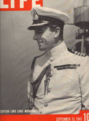 LIFE 9/15/41 CAPT. LORD LOUIS MOUNTBATTEN