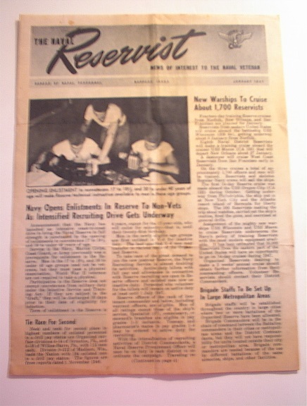 The Naval Reservist,January.1947