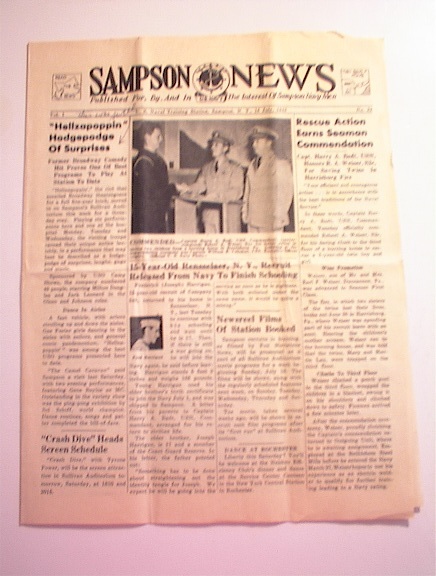 SAMPSON U.S. Navy News,7/16/1943,Vol.1 No.32.