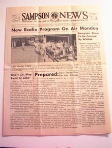 SAMPSON U.S. Navy News,7/23/1943,Vol.1 No.33.
