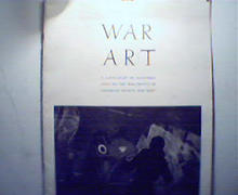 War Art-Catalouge of Paintings from War Fron