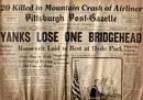 WWII Newspaper-Pittsburgh Post-Gazette; April 16, 1945