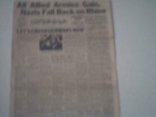 RARE PGH Sun-Telegraph Servicemen's Edition,1944