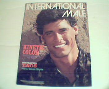International Male-Fall/Winter 87'-Kinetic Color, Taos!