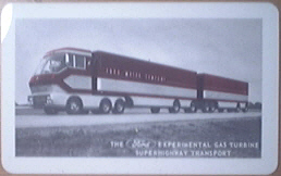 FORD Experimental Gas Turbine Superhighway Transport