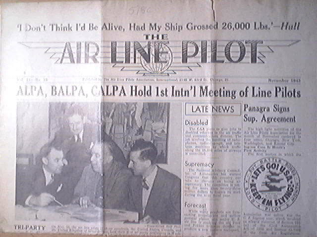 The Air Line Pilot 11/1943 Battle of Florida