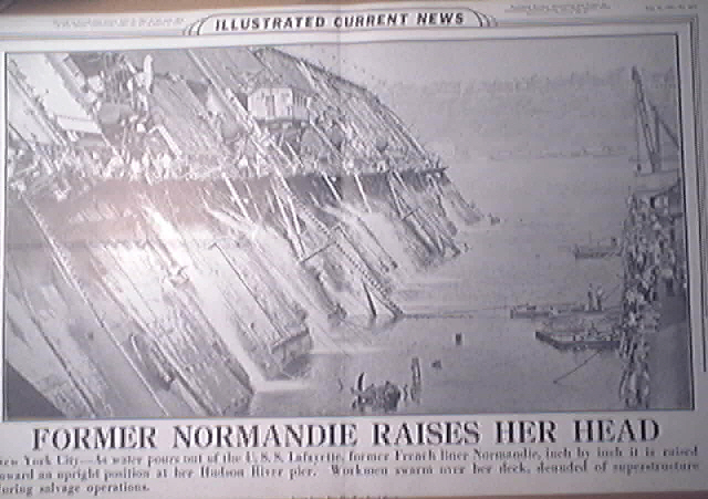 Illustrated Current News 8/11/1943 U.S.S. Lafayette