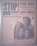 c1940 STOP! LOOK! READ! The King Sisters cover