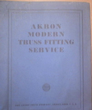 c1930 Akron Modern Truss Fitting Service