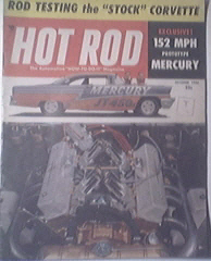 HOT ROD Magazine 10/1956 Road Testing a