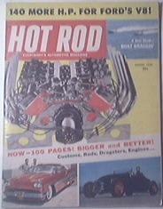 HOT ROD Magazine 8/1958 Adias Yo-Yo