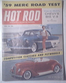 HOT ROD Magazine 4/1959 Modifying Chevy's Big V8
