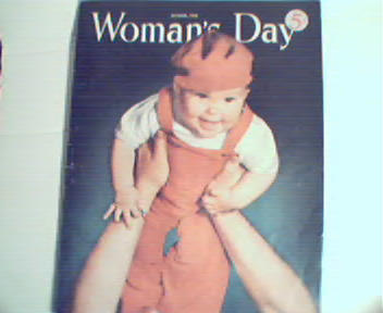 Womans Day 10/1950 Are You Too Modest?Pearls,More!