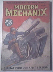 Modern Mechanics 2/1938 Color Films, Glass Cloth