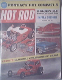 HOT ROD Magazine 11/1960 IMPALA Customs