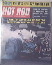 HOT ROD Magazine 5/1963 Chevy's NEW 427 Mystery V8