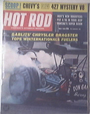 HOT ROD Magazine 5/1963 Chevy's NEW 427 Mystery V8