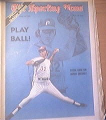 The Sporting News 4/14/1973 Steve Carlton Cover