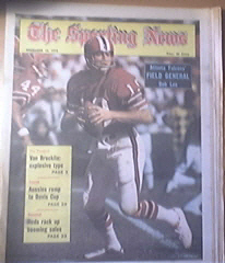 The Sporting News 12/15/1973 Atlanta Falcon's Bob Lee