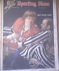 The Sporting News 3/25/1972 Hockey Most Vicious Sport